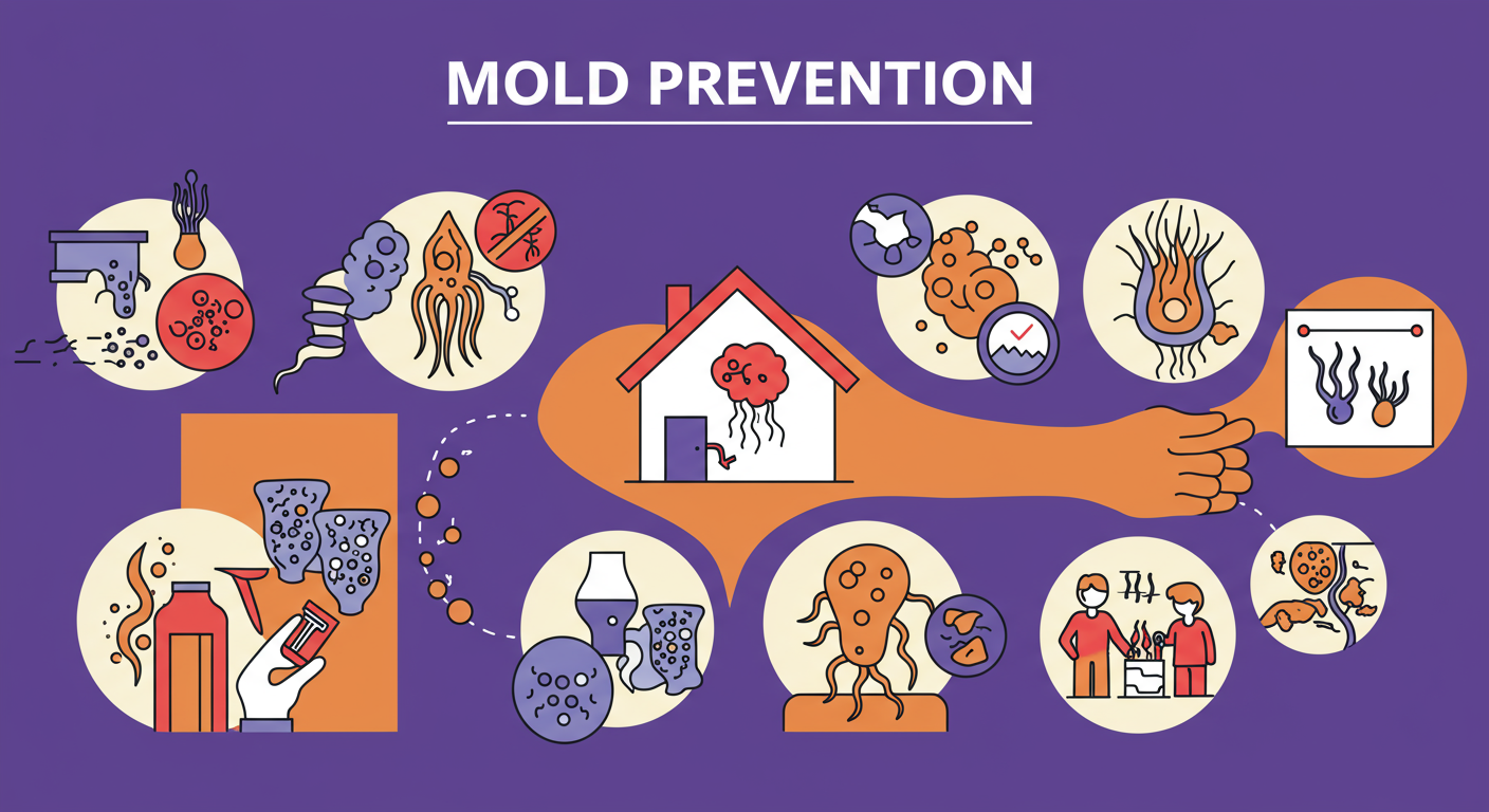 Mold Prevention Tips Infographic