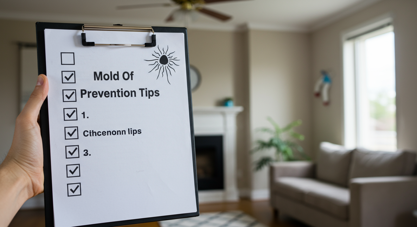 Mold Prevention Checklist